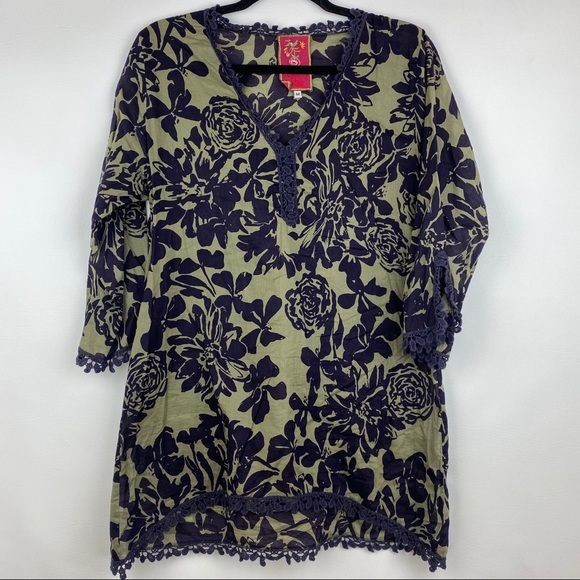 Johnny Was Tops - Johnny Was Floral Lightweight Tunic